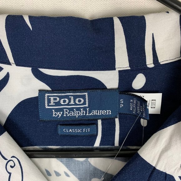 Polo Ralph Lauren Aquatic Fish Button-up Shirt - Picture 5 of 5